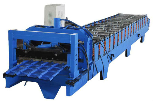 2015 Canton Fair 840 glazed metal sheet roll forming machine