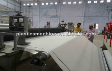 PVC banner fabric production line
