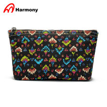Women designer wallets canvas custom full-printing cosmetic case