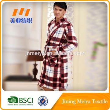 Antibacerial Plush Microfiber Bathrobe