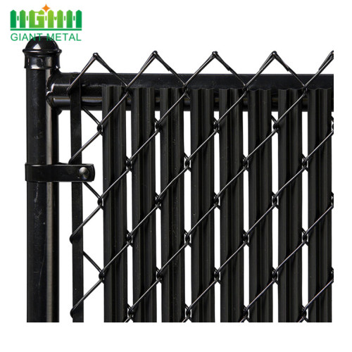 Pokryte PVC czarne tanie ogrodzenia ogniw łańcucha