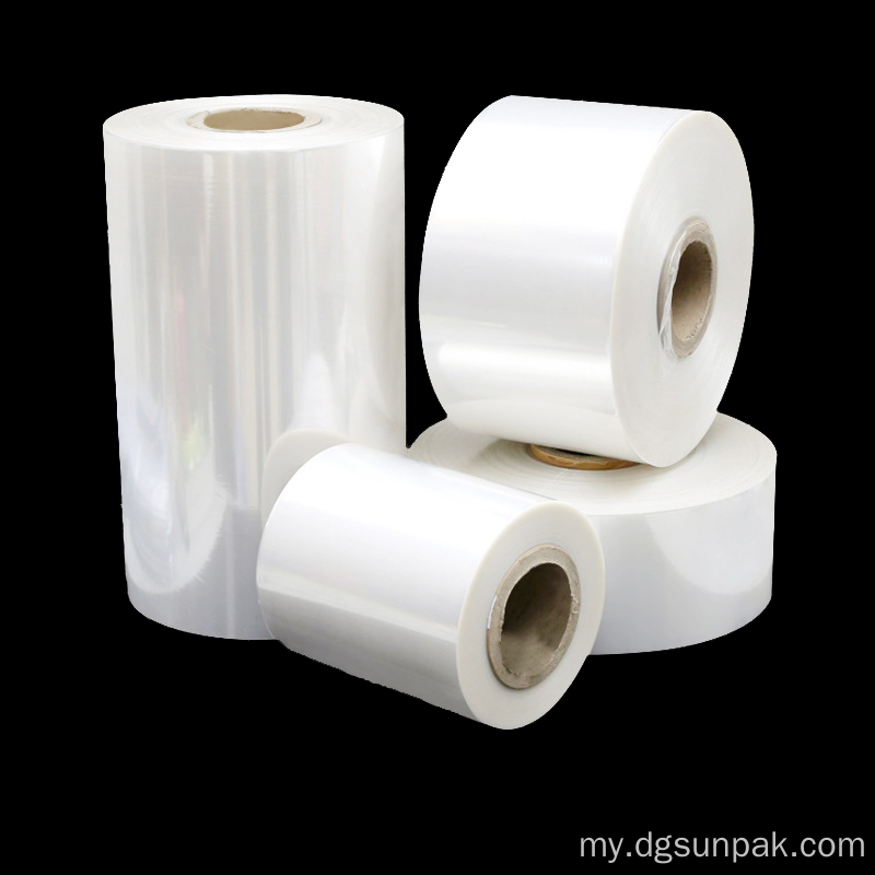 LDPE အပူ polyloinnefrint ကိုပုလင်းအတွက် Film Film Shrink Roll