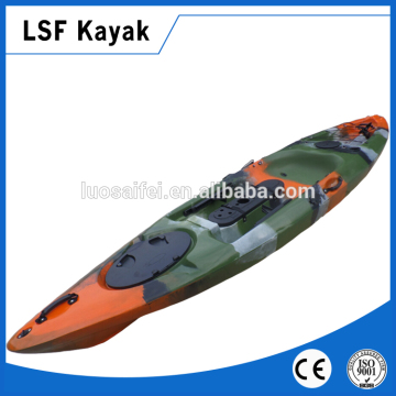 pedal fishing kayak with rudder system