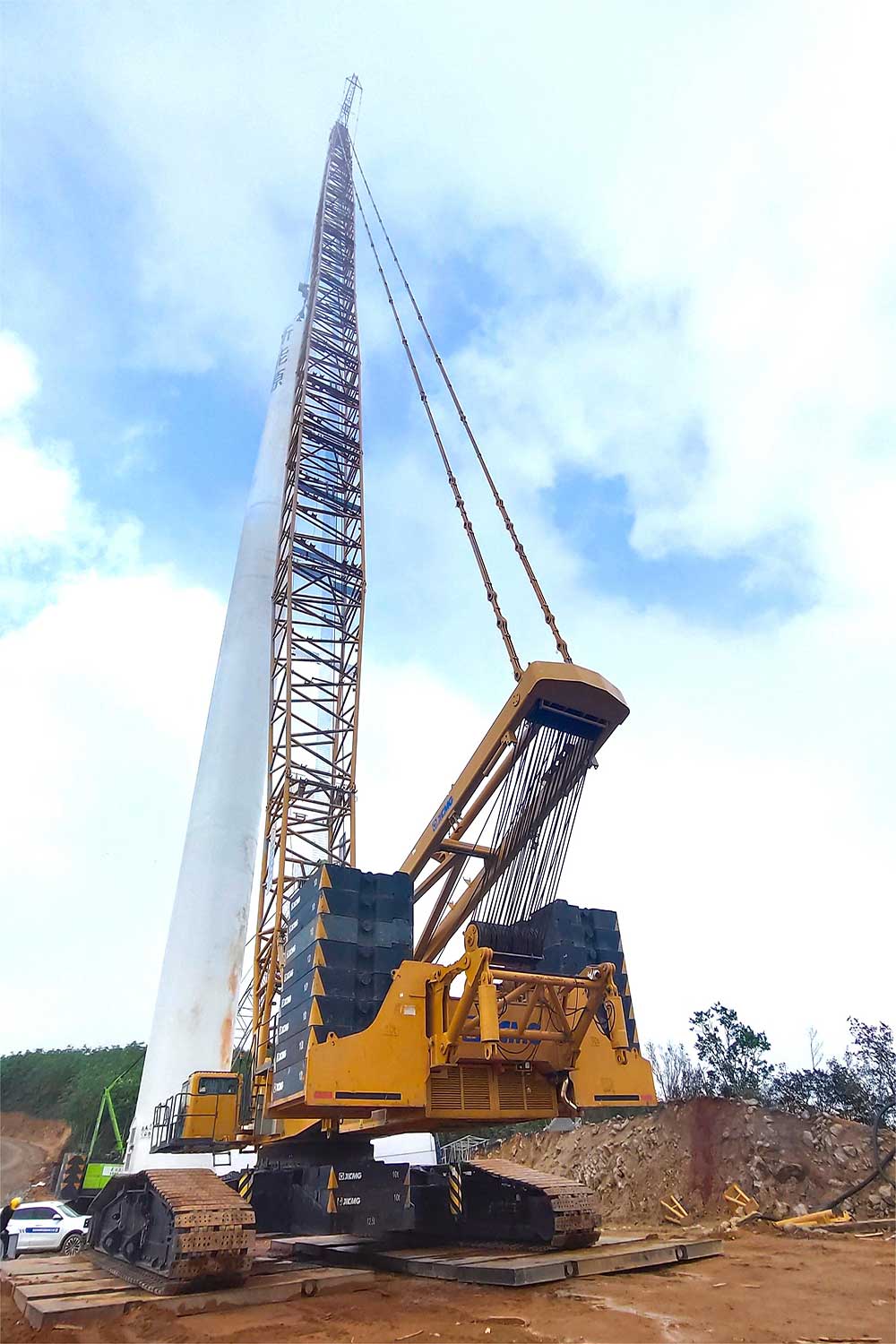 ใช้งาน crawler-crane used-crawler-crane