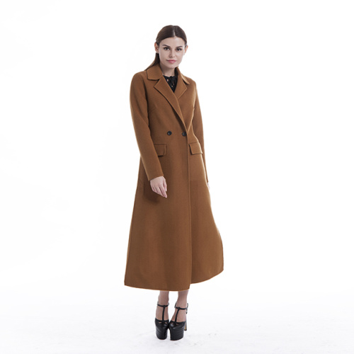 Cashmere coat ladies long style Korean version