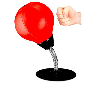 Relief Fighting Speed Reflex Training Pu Desktop Punching Ball Boxing, Spinning Bar Boxing Speed Ball
