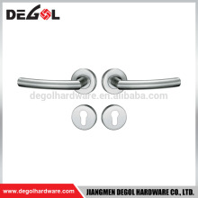 Heat resistant door handle set double sided door handle