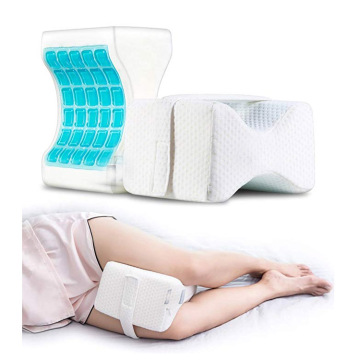 Orthopedic cooling gel memory foam Knee Pillow