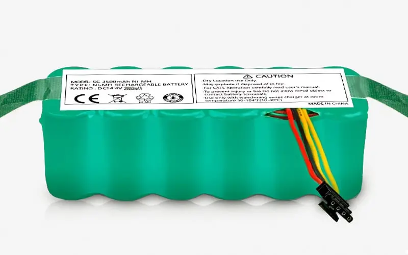 14.4V 2600mAh Sc Ni-MH Rechargeable Battery Pack for Ecovacs, Dibea, Midea, Fmart, Haier Vacuum Cleaner