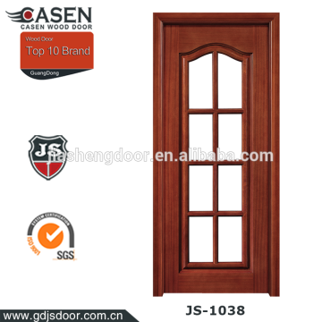 apartment interior glass wood door design