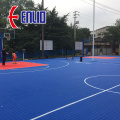 Matras lapangan basket outdoor yang saling terkait