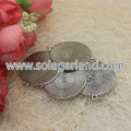 Antik Silver Hand Mirror Charms Hängen Drop 10 * 27MM