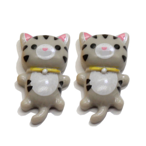 Bulk Charms Cute Cat Resin Handmade Flatback Cabochon for Pannar Jewelry Making