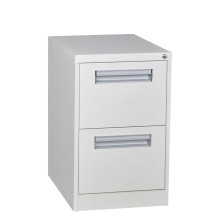 Middle Plastic Handle 2 Drawer Filing Cabinet