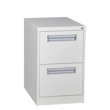 Middle Plastic Handle 2 Drawer Filing Cabinet