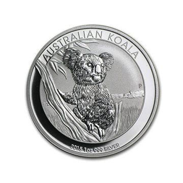 Metall Silver Animal Koala Wolf Commemorative Coin