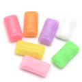 Multicolore quadrato cubo gomma da masticare caramelle perline in resina fai da te decorazioni giocattolo oggetti fatti a mano vendita di telefoni ornamenti