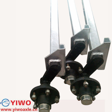 Hot galvanized boat trailer axles for sale