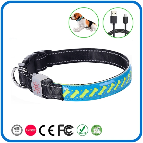 Led Rechargeable Lighted Dog Cat Collars