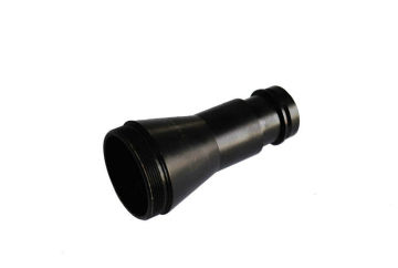 Black Led Flashlight Holder / Aluminium Alloy Led Flashlight Housing Tzc-002