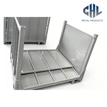 Warehouse Foldable Steel Bin