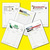 Full Color promotional invoice book with carbonless paper