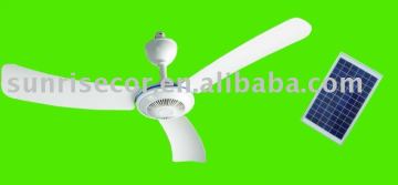 solar rechargeable ceiling fan
