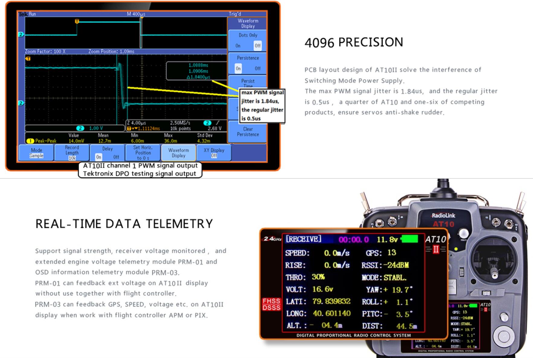 AT10-II Telemetry