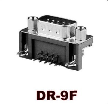 USB series 9 pin female dr connector DR-9F