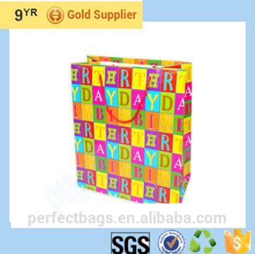 Beautiful customized gift paper bags .cheap paper bags