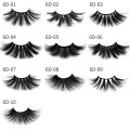 6D 25mm black mink eyelashes with good quality