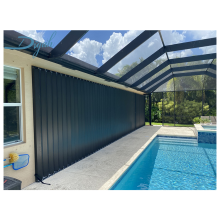 Aluminium Accordion Shutters for Hurricane and Typhoon Protection