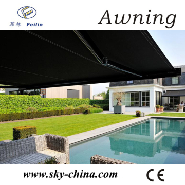 Retractable awning modern cassette outdoor retractable awning