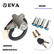 EVA Factory Ignition Lock Barrel & Keys for ivceo OE 4837683, 41040470, 504026642