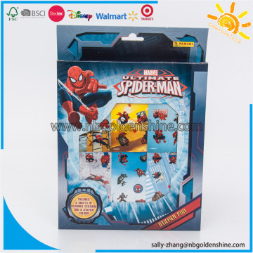 The Spiderman Sticker Box