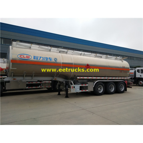 42m3 Tri-eixo Diesel Oil Tanker Trailers