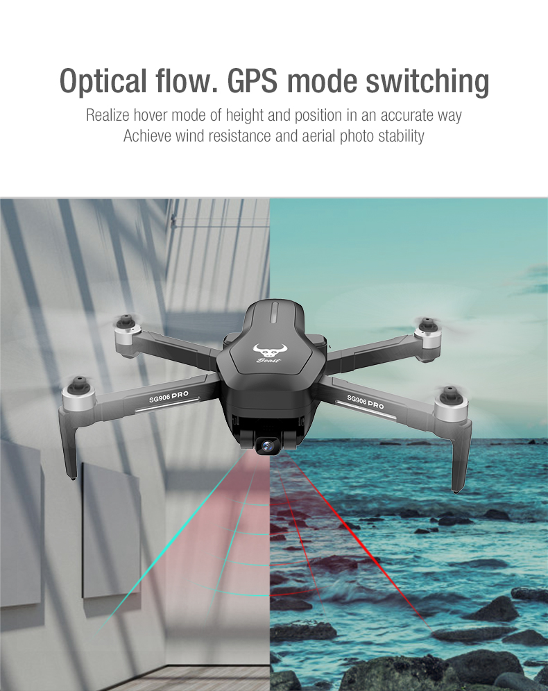 SG906 PRO GPS Drone with 4K Camera 5G Wifi 25mins Flight Time and 50x zoom camera drone quadcopter