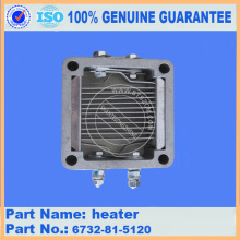 Komatsu Heater Ass&#39;y 20y-977-2120 pentru PC200-6