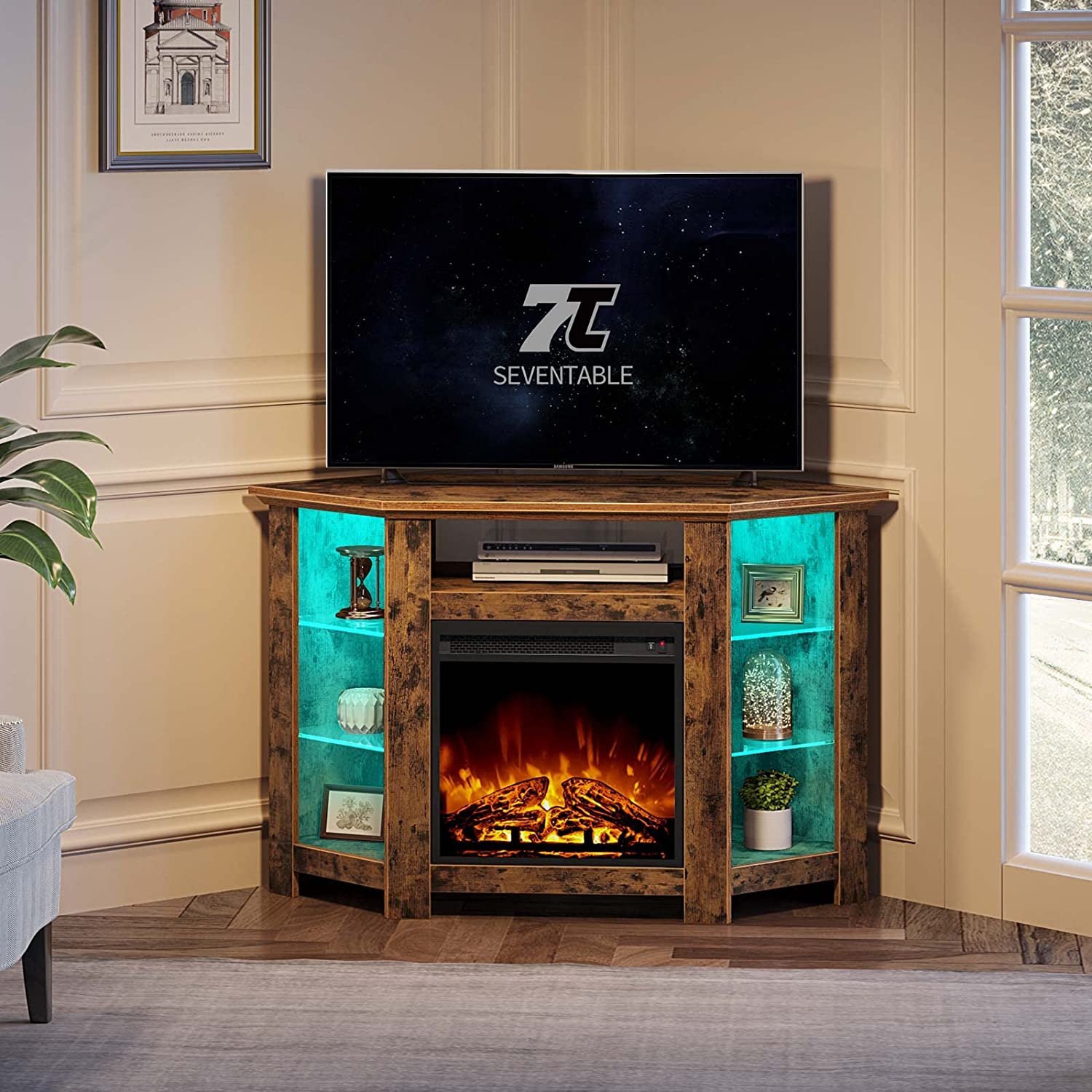 Fireplace Corner TV