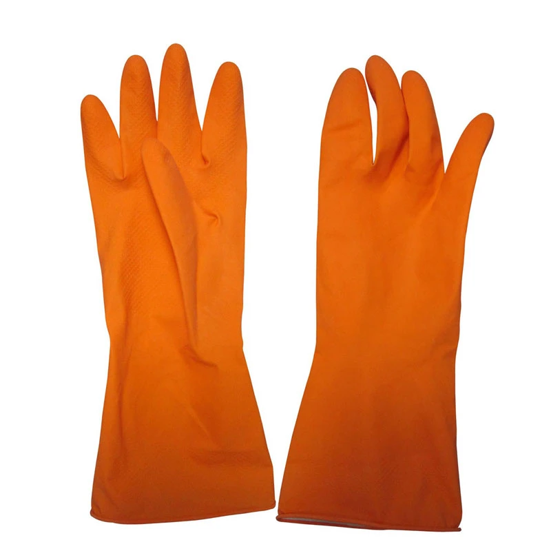 Black Industrial Heavy Latex Gloves