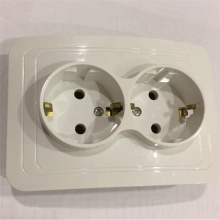 Factory Price France Germany embedded wall electric mount socket outlets