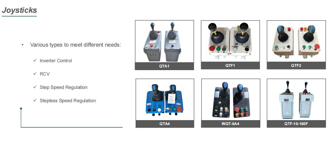 Tower Crane Joysticks