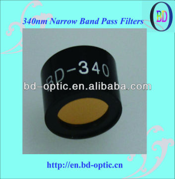 340nm narrow band pass optical filter