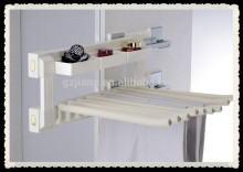 Pull out trouser pant hanger rack for wardrobe