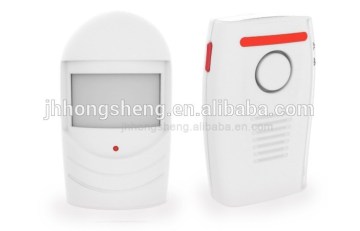 PIR Infrared Sensors Wireless Doorbell Alarm Detector for Home/Office