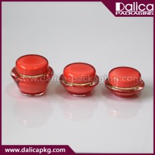 Promotional popular frosting acrylic cosmetic jar