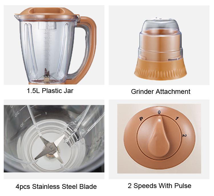 Kitchen Best Blender Juicer Food Processor Combo