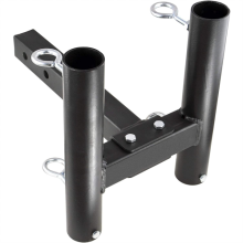Adjustable Flag Holder: Flag Pole Holder Bracket for Flagpole Hitch Mount