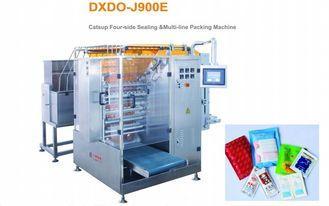 Four Side Sealing Sachet Packing Machine , Liquid Plastic P