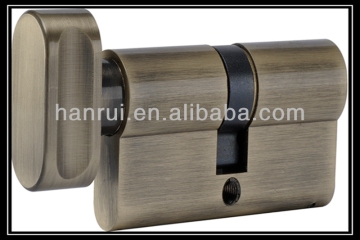 Euro profile brass lock cylinder